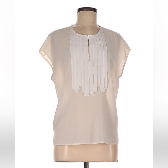 J. CREW Grosgrain Ribbon Trimmed Top - Picture 3 of 8